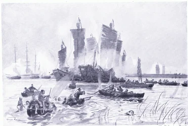 Kampen mellem piraterne og den kejserlige flåde